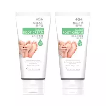 Крем для ног Enesti Silk Skin Green Herb 100г*2шт