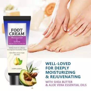 Крем для ног Epsom Крем для ног Epsom С маслом ши и От Perfume For Women 8 унций Крем для ног Epsom С One Size