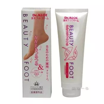 Крем для ног Evermate Doctor Aloe 120 г, термоусадочная упаковка белый