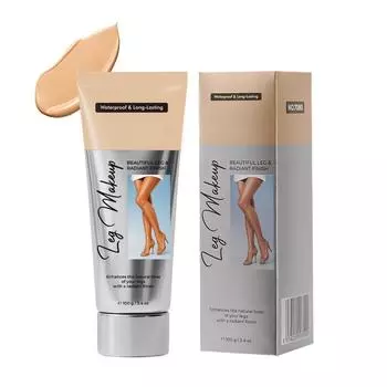 Крем для ног Крем для мягкого сияния Крем-бронзатор Крем для загара Крем для загара Бронзатор Макияж для лица 100 мл One Size бежевый