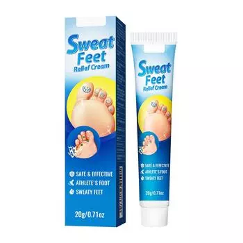 Крем для ног от грибка для сухих и потрескавшихся ног, потливых и вонючих ног, а также зудящих ног One Size