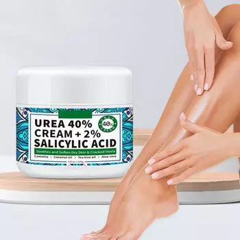 Крем для ног от трещин и шелушения 40% мочевины увлажняющий крем 120 г One Size белый