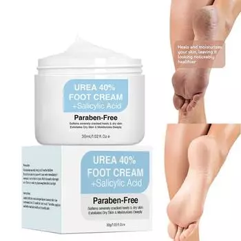 Крем для ног против сухости и трещин, маска для ног, крем для восстановления пяток, трещин, удаление отшелушивающих мозолей, омертвевшая кожа, уход за ногами 30ml