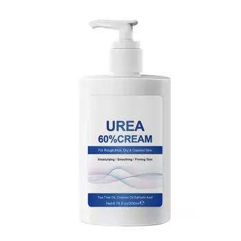 Крем для ног с мочевиной 200 мл Крем для рук и ног с мочевиной смягчает кератиновые отмершие клетки кожи на пятках и увлажняет One Size