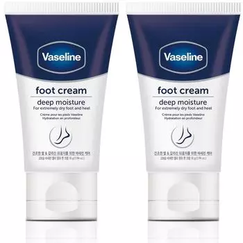 Крем для ног Vaseline Deep Moisture, 55 г, 2 шт.