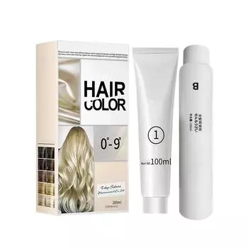 Крем для обесцвечивания волос Plant Fading Cream мягко обесцвечивает черный цвет без раздражения, здоровое обесцвечивание без повреждения цвета волос, обесцвечивающий порошок 100 мл One Size