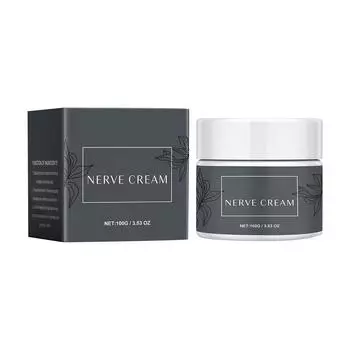 Крем для облегчения боли в нервных суставах успокаивает нервы и улучшает гибкость суставов чёрный