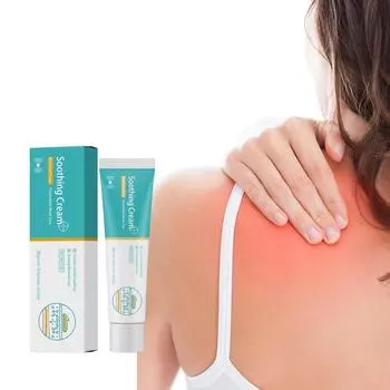 Крем для облегчения боли в плече с мягким помогает при дискомфорте. Это массажный крем-гель для ухода за мышцами плеч, шеи, рук и ног. One Size