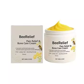 Крем для облегчения боли в суставах и мышцах уменьшает дискомфорт, снимает напряжение и содержит мягкие ингредиенты.. Крем для успокоения суставов. One Size белый