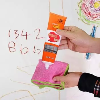 Крем для очистки пятен граффити, следов на стенах, детей, кистей, следов от мелков, средства для удаления следов трения