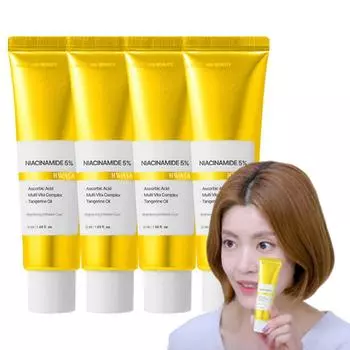 Крем для осветления пигментных пятен, пигментных пятен, веснушек, витаминный, 30 мл, 4 шт.