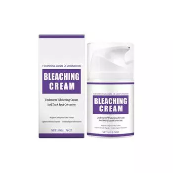 Крем для осветления тела, осветляющий крем для удаления пигментации, увлажняющий лосьон, нежный осветляющий крем для ухода. One Size белый