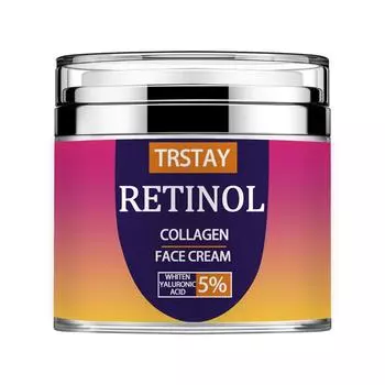 Крем для отбеливания кожи с коллагеном и ретинолом, осветляющий мелкие морщины, увлажняющий и подтягивающий крем 5g
