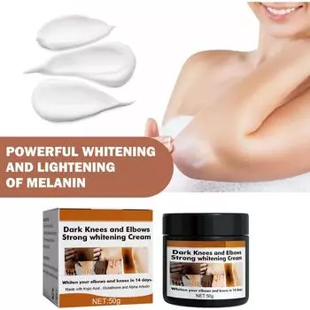 Крем для отбеливания суставов, Увлажняющий крем для отбеливания тусклой кожи для суставов и локтей One Size