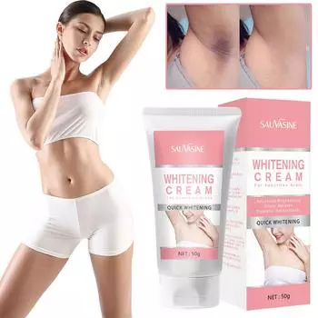 Крем для отбеливания тела Интимные зоны Подмышки Колено Ягодицы Меланин Частная пигментация Brighte O9Y1 02#-50g