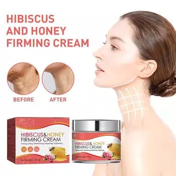 Крем для подтяжки шеи, крем для шеи Swan Beauty, разглаживает морщины на шее, увлажняет, подтягивает и укрепляет кожу, крем для ухода за шеей One Size розовый