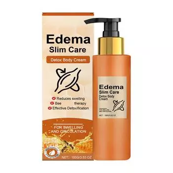 Крем для похудения и снятия отечности, успокаивает опухшие мышцы, крем для похудения, укрепляющий крем для тела, устраняющий жжение, 100 г One Size белый