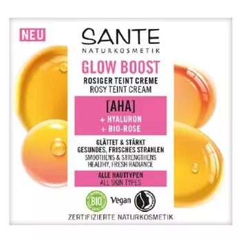 Крем для придания лицу розового оттенка Sante Glow Boost 50 мл
