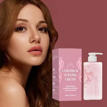 Крем для придания объема локонам, крем для придания объема локонам, крем для локонов, уменьшает пушистость, увлажняет, разглаживает локоны и волны. One Size