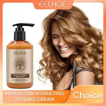 Крем для придания объема волосам Кондиционер для волос Марокканские средства для укладки волос Curl Defining Nourish Essence Увлажняющие средства для укрепления локонов One bottle