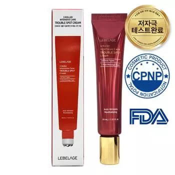 Крем для проблемных участков с тремя роликами Leverage Intensiv Care (30мл) – Борьба с акне и несовершенствами кожи