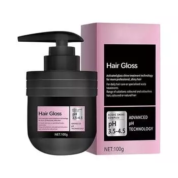 Крем для разглаживания волос Smooth Hair Smoothing Cream большой емкости 100 г. Маска для волос Крем для волос One Size