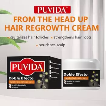 Крем для роста волос 45г. Мазь с натуральными экстрактами стимулирует рост волос и предотвращает их выпадение