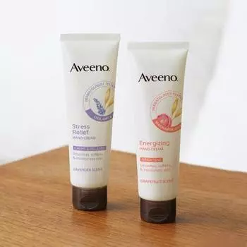 Крем для рук Aveeno Stress Relief 50г, на выбор 1 из 2 видов (аромат лаванды/аромат грейпфрута) Lavender scent