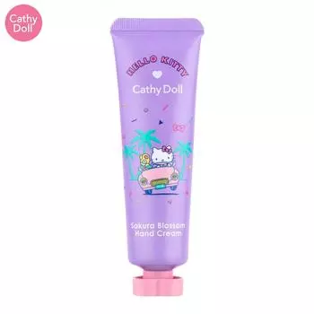 Крем для рук Cathy Doll Hello Kitty Sakura Blossom 30 г - Тайский уход за кожей