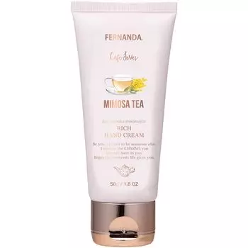 Крем для рук Fernanda Fragrance Rich с ароматом чая «Мимоза» (50г)