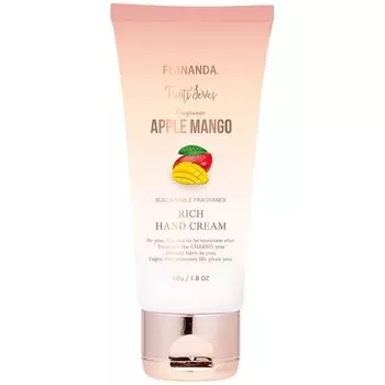 Крем для рук Fernanda Fragrance Rich с ароматом яблока и манго (50г)