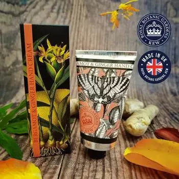 [Крем для рук Flight Crew] Крем для рук Q Garden Bergamot & Ginger 75 мл, корейская косметика