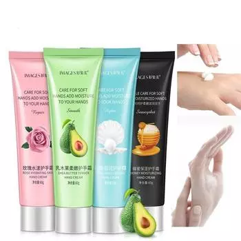 Крем для рук «Фруктовый нежный жемчуг и мед» Увлажняющий и увлажняющий крем для рук с маслом ши 02