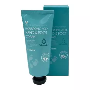 Крем для рук и ног Mizon Hand&Foot Cream, питательный, увлажняющий, заживляющий, от трещин, восстанавливающий, смягчающий Корея, 100 мл