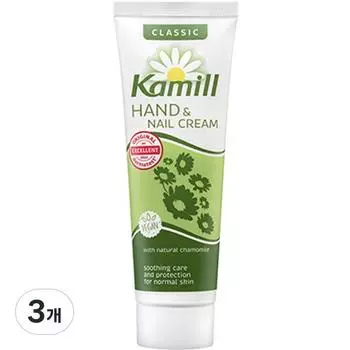 Крем для рук и ногтей Camille Classic Mini N Chamomile, 30 мл, 3 корейских косметики