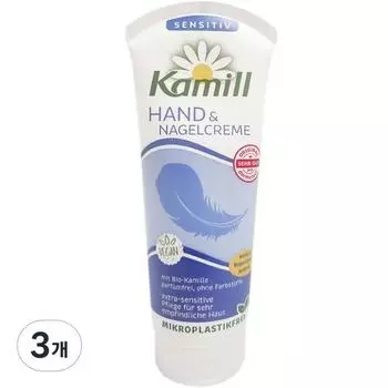 Крем для рук и ногтей Camille Sensitive, 100мл, 3 корейских косметики
