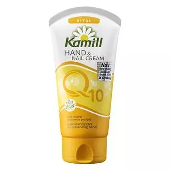 Крем для рук и ногтей Camille Vital Q10 с ароматом дикой розы, 75 мл, 1 шт.