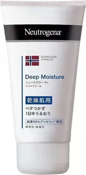 Крем для рук Neutrogena Norwegian Formula Deep Moisture для слегка сухой кожи 75 мл, ароматизированный,