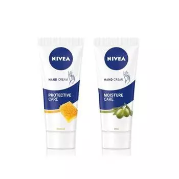 Крем для рук Nivea 75мл 2 вида, выберите 1 (влага/защитный), Корейская косметика moisture care