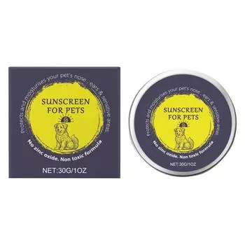 Крем для рук Pad для собак и кошек (0,7 унции), Натуральный безопасный лизун для собак, успокаивающий и увлажняющий крем для сухой, потрескавшейся и поврежденной кожи носов и локтей One Size