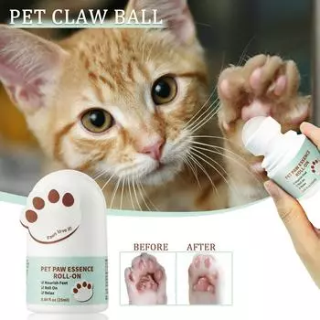 Крем для рук Pad для собак и кошек (0,84 унции), Натуральный безопасный лизун для собак, успокаивающий и увлажняющий крем для сухой, потрескавшейся и поврежденной кожи носов и локтей One Size