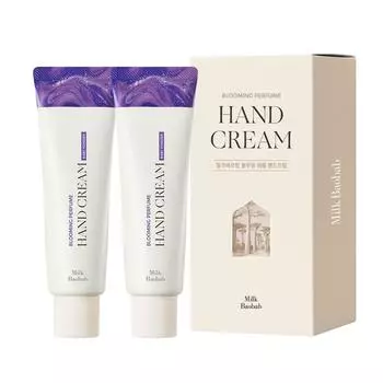 Крем для рук с ароматом детской присыпки Milk Baobab Blooming, 100 г, 1 набор