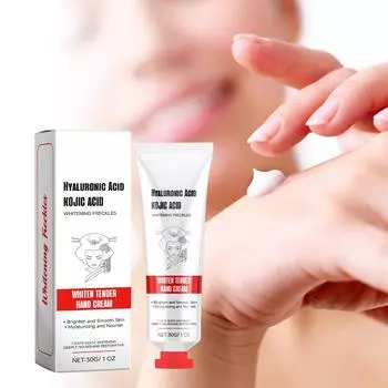 Крем для рук с койевой кислотой Крем с койевой кислотой Крем для рук с койевой кислотой 30 г белый