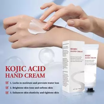 Крем для рук с койевой кислотой, крем с койевой кислотой, крем с койевой кислотой для рук 30 г белый