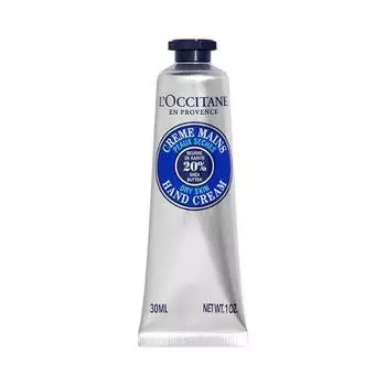 Крем для рук с маслом ши для сухой кожи L Occitane 30 мл Shea butter 30ml