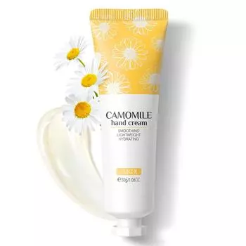 Крем для рук с ромашкой LAIKOU увлажняет и восстанавливает огрубевшую кожу рук Уход за руками 30g