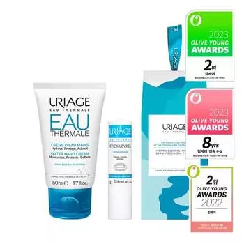 Крем для рук Uriage Water 50 мл и Sticklebre Original (План подарков для рук и губ)
