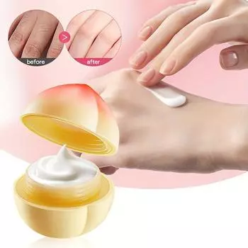 Крем для рук увлажняющий и против сухости, 35г, вкус персика, стойкий аромат, уход за руками, вазелин 35g