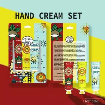 Крем для рук Увлажняющий крем для рук с фруктовым вкусом 3 упаковки 30г A#