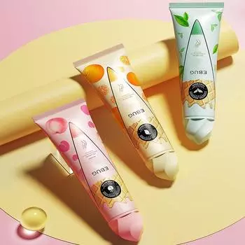 Крем для рук «Жизненная сила персик» Увлажняющий и увлажняющий Аромат Омолаживающий Нежирное мороженое Ухаживающий за кожей рук Крем для рук #1